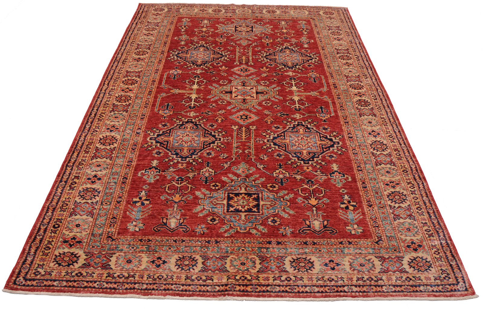 Hand Knotted Persian Kazak Rug - Image 2