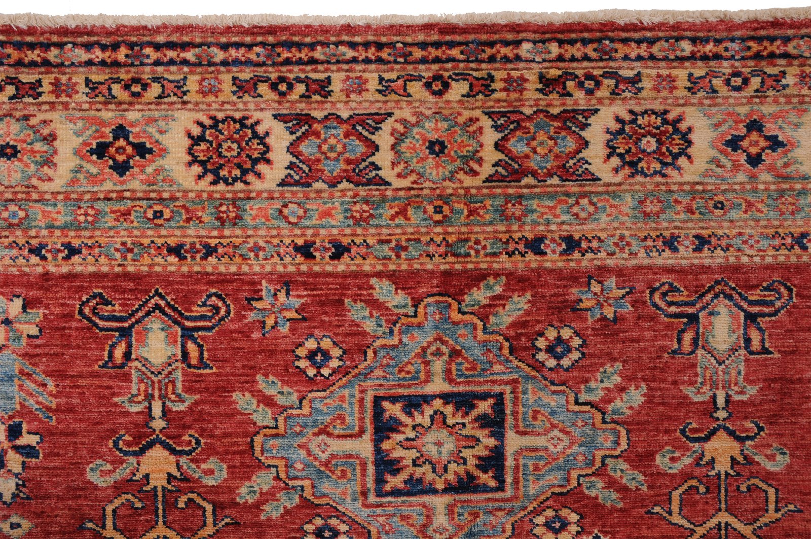 Hand Knotted Persian Kazak Rug - Image 6